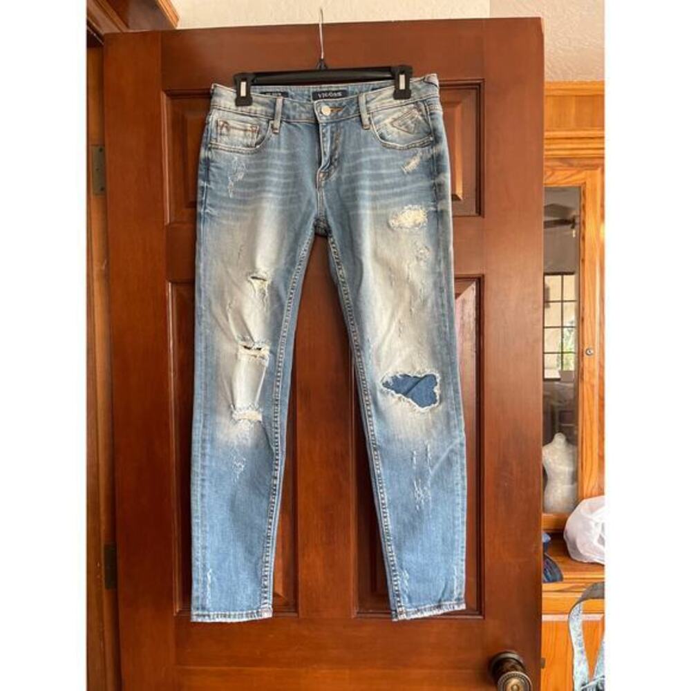 Vigoss The Jagger skinny distressed jeans size 26